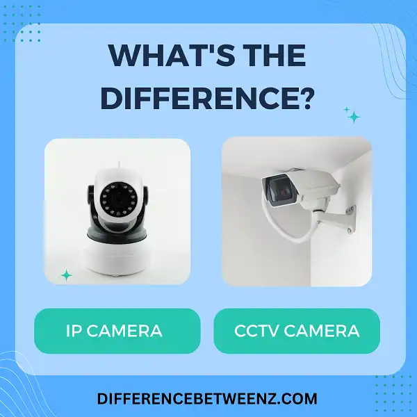Difference Between IP Camera and CCTV