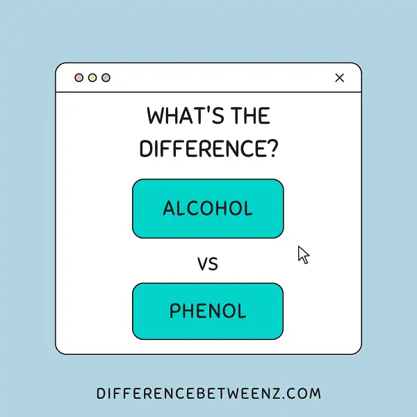 Difference between Alcohol and Phenol
