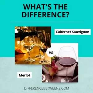 Difference between Cabernet Sauvignon and Merlot