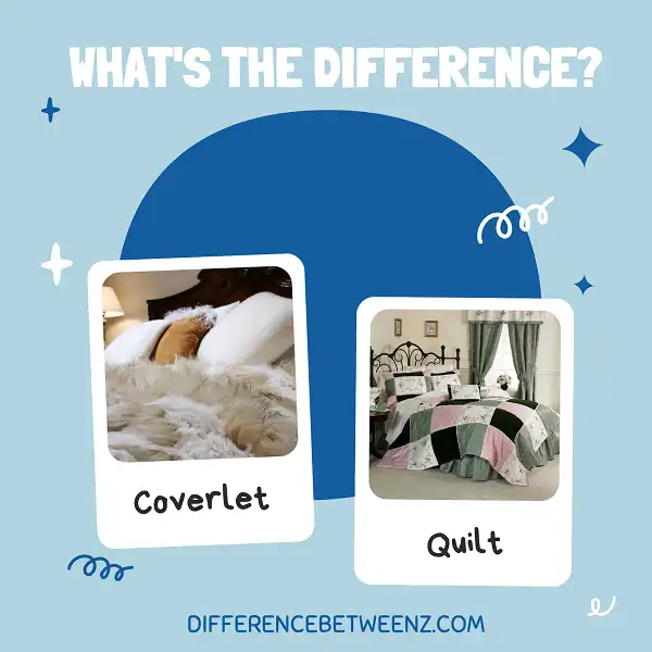 Difference between Coverlet and Quilt