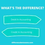 Difference between Debit and Credit In Accounting