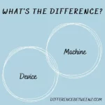 Difference between Device and Machine