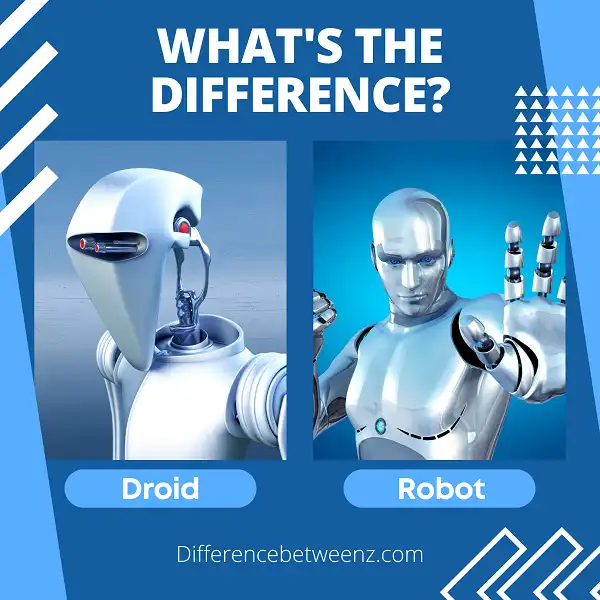 Difference between Droid and Robot