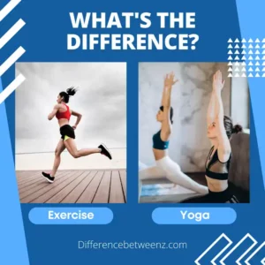 Difference between Exercise and Yoga