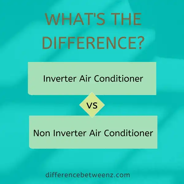 Difference between Inverter and Non Inverter Air Conditioner