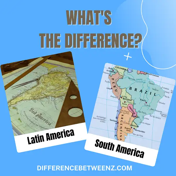 Difference between Latin America and South America
