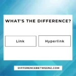 Difference between Link and Hyperlink