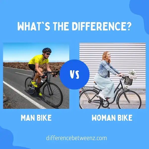 Difference between Man Bike and Woman Bike