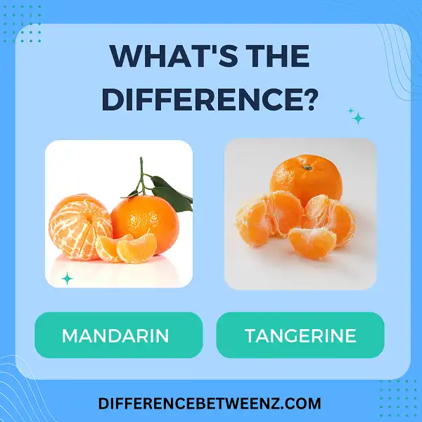 Difference between Mandarin and Tangerine