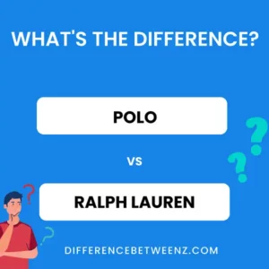 Difference between Polo and Ralph Lauren