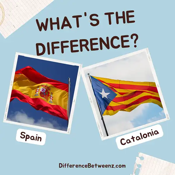 Difference between Spain and Catalonia