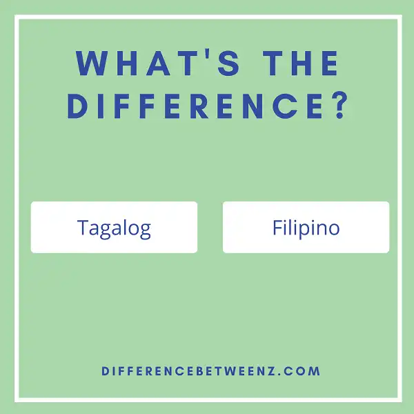 Filipino or Tagalog? 🤯