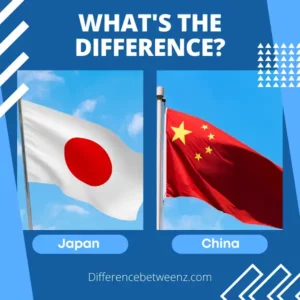 Differences between Japan and China