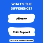Difference Between Alimony and Child Support