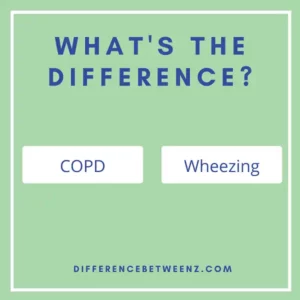 Difference Between COPD and Wheezing