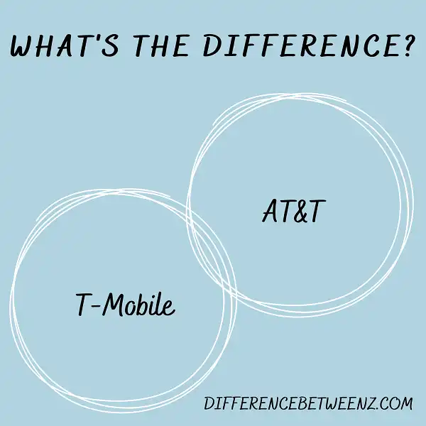 Difference Between T-Mobile and AT&T