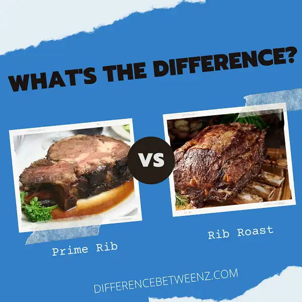 Difference between Prime Rib and Rib Roast